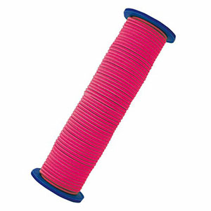 シンワ測定 SHINWA シンワ測定 78564 ゴム水糸 リール巻 蛍光ピンク 3mm 30m