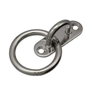 ハイロジック HILOGIK ハイロジック 11166 ステンレス パッドアイ丸カン 5mm 1個入 00011166-001