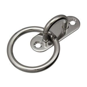 ハイロジック HILOGIK ハイロジック 11167 ステンレス パッドアイ丸カン 6mm 1個入 00011167-001