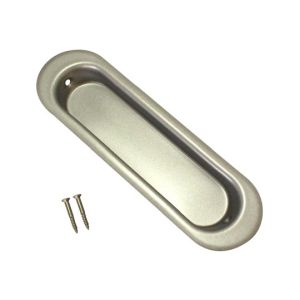 ハイロジック HILOGIK ハイロジック 17229 戸引手 皐月 フラッシュシルバー 120mm 1個入 00017229-001