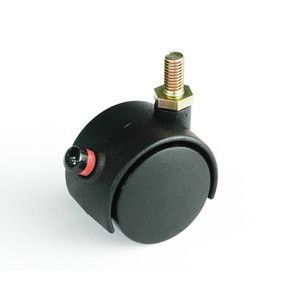 ハイロジック HILOGIK ハイロジック 17385 ニ輪キャスターボルトタイプ 40mm ストップ付 1個入 00017385-001