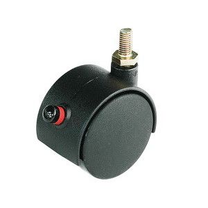 ハイロジック HILOGIK ハイロジック 17386 ニ輪キャスターボルトタイプ 50mm ストップ付 1個入 00017386-001