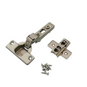 ハイロジック HILOGIK ハイロジック ワンタッチスライド蝶番キャッチ付 35mm 半 1個入 00026008-001