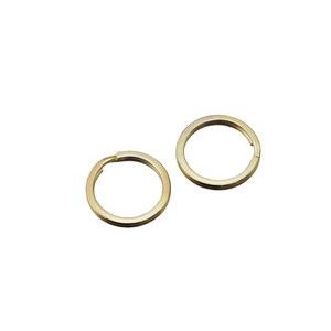 ハイロジック HILOGIK ハイロジック 29222 鉄平押し キーリング 16mm ゴールド 2個入 00029222-001