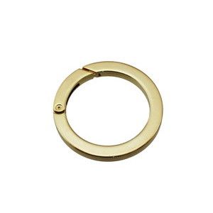 ハイロジック HILOGIK ハイロジック 29258 丸カラビナ 50mm ゴールド 1個入 00029258-001