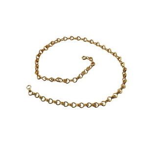 ハイロジック HILOGIK ハイロジック 29465 鉄 二重チェーン 50cm ゴールド 00029465-001