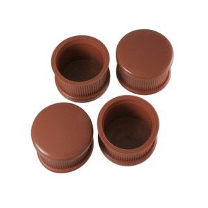 ハイロジック HILOGIK ハイロジック A-007 脚キャップ 36mm 丸 茶 4個入 00057007-001