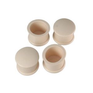 ハイロジック HILOGIK ハイロジック A-014 脚キャップ 24mm 丸 白 4個入 00057014-001