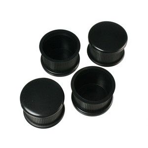 ハイロジック HILOGIK ハイロジック A-027 脚キャップ 36mm 丸 黒 4個入 00057027-001