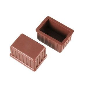 ハイロジック HILOGIK ハイロジック A-059 脚キャップ 23x36x25mm 茶 2個入 00057059-001