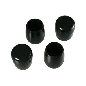 ハイロジック HILOGIK ハイロジック A-105 パイプ脚キャップ 21mm 丸 黒 4個入 00057105-001