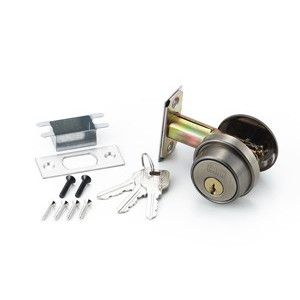 ハイロジック HILOGIK ハイロジック G-169 シリンダー本締錠 60mm 真中古美 3本キー 00071169-001