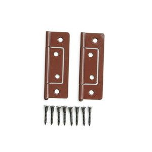 ハイロジック HILOGIK ハイロジック P-661 フラッシュ蝶番 64mm ウルミ 2枚入 00071661-001