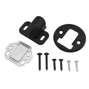 ハイロジック HILOGIK ハイロジック 72670 マグネ戸当リ ブラック 1個入 00072670-001