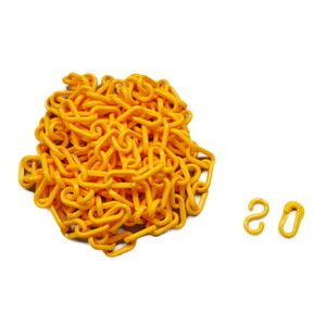 ハイロジック HILOGIK ハイロジック 96102 PCチェーン 黄色 8x3m パーツ付 1組入 00096102-001