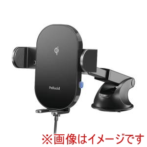 ペルシード Pellucid  ペルシード PPH2308 車内用品 スマホホルダー 自動開閉ロングアーム 吸盤貼付けタイプ