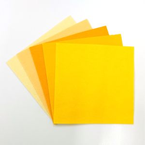 サンフェルト サンフェルト ミニー200 推し色アソート 5色入り フェルト 横200mm×縦200mm 黄系 AZ-3