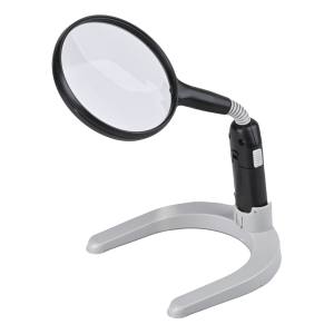 ケンコートキナー ケンコートキナー 手持ち 卓上 拡大鏡 ブラック KSL-108