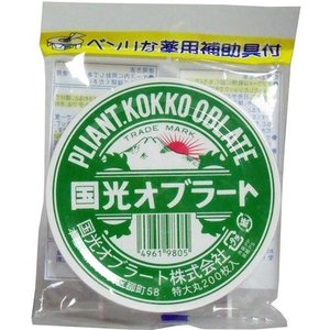 国光オブラート 国光オブラート 丸型 特大 200枚入