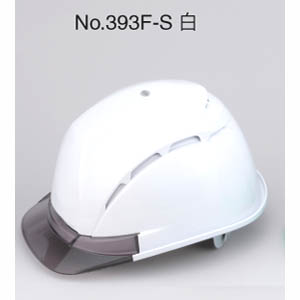 トーヨーセフティー TOYO SAFETY トーヨーセフティー 393F-S-WH 通気孔付きヘルメット 白 ヴェンティネオ