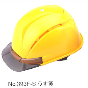 トーヨーセフティー TOYO SAFETY トーヨーセフティー 393F-S-LY 通気孔付きヘルメット うす黄 ヴェンティネオ