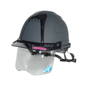 東洋物産工業 東洋物産工業 391F-S-C シールド付きヘルメット ヴェンティープラス ダークグレー TOYOxGranGearコラボ商品