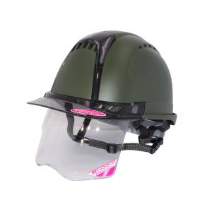 東洋物産工業 東洋物産工業 391F-S-C シールド付きヘルメット ヴェンティープラス カーキーグリーン TOYOxGranGearコラボ商品