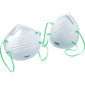 トーヨーセフティー TOYO SAFETY トーヨーセフティー 白いマスク 50枚入 1750 防じん建設 土木 切削 花粉 掃除