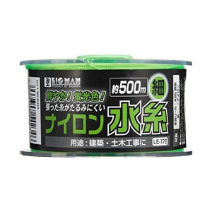 ビッグマン Bigman ビッグマン LE-172 リール巻ナイロン水糸 細 グリーン