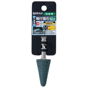 ビッグマン Bigman ビッグマン D-862 六角軸付砥石 石材用 傘 20×30