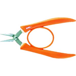 兼古製作所 アネックス Anex アネックス NO.255 ステンレス製 ラバークリップヤットコ 片丸タイプ 160mm Anex 兼古製作所