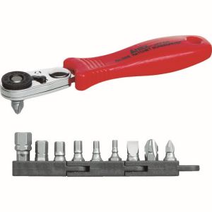 兼古製作所 アネックス Anex アネックス 525-10B コンパクト ビット ラチェット52 ビット10本組 Anex 兼古製作所