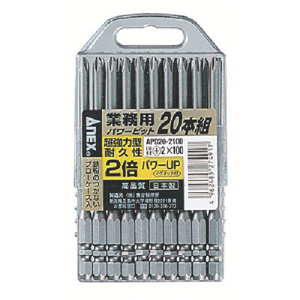 兼古製作所 アネックス Anex アネックス APD20-2100 パワービット段付 20本組 ＋2×110 Anex 兼古製作所