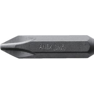 兼古製作所 アネックス Anex アネックス AK-21-2-36 インパクトドライバー用ビット10本組+2×36 対辺8mm六角軸