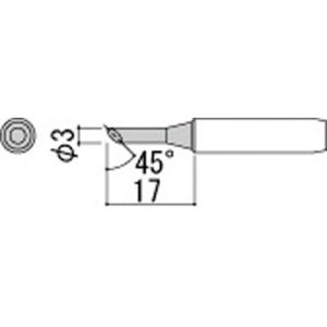 白光 HAKKO 白光 900M-T-3C 3C型 900Mシリーズ交換こて先 HAKKO