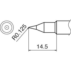 白光 HAKKO 白光 T18-S4 こて先 S4型 HAKKO
