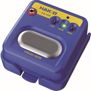 白光 HAKKO 白光 FG470-82 リストストラップ用テスター FGー470 校正証明書付