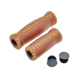 ベロ VELO ベロ VLG-617-3A 自転車 グリップ 127mm/92mm ブラウン VELO