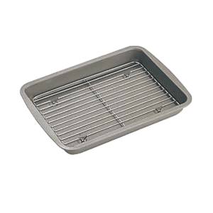 霜鳥製作所 クインローズ シルバーストン 天ぷらバット 浅型 E-004 S印 霜鳥製作所