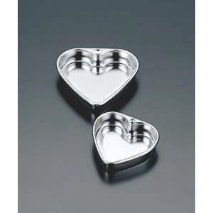 霜鳥製作所 クインローズ 467 18-8 ハートケーキ型 小 S印 霜鳥製作所