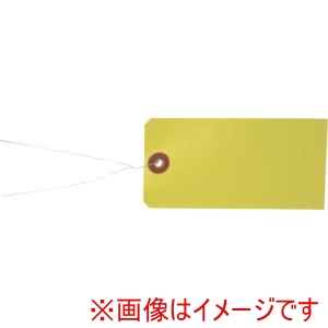 土牛産業 DOGYU 土牛産業 01732 防水荷札 60mm×120mm 黄 5枚入 DOGYU
