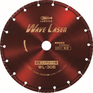 ロブテックス LOBTEX ロブテックス WL305305 エビ ダイヤモンドホイール ウェブレーザー 乾式 304mm穴径30.5mm
