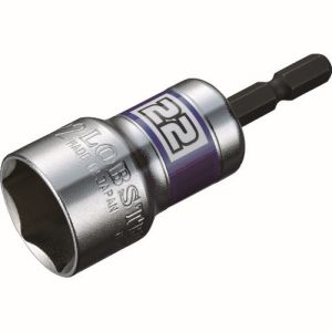 ロブテックス LOBTEX ロブテックス DS22SS エビ 電ドルソケット ストロック ショートタイプ 22mm 6角
