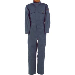 カジメイク カジメイク 6609 T/C長袖つなぎ服 チャコールグレー 3Lサイズ 6609-74-3L