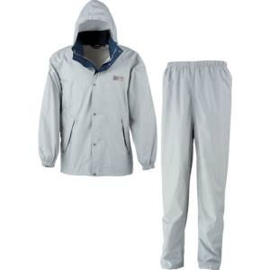 カジメイク カジメイク 7250 エントラントレインスーツ2 シルバー Lサイズ 7250-71-L