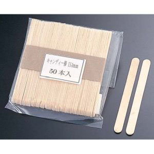 松尾物産 松尾物産 木製 アイススティック棒 50本束 93mm