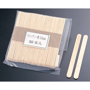 松尾物産 松尾物産 木製 アイススティック棒 50本束 114mm