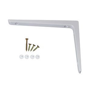 ケージーワイ工業 ケージーワイ工業 AL-W1520 アルミ棚受 150x200 白 ビス付