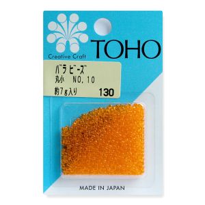 トーホー トーホー 丸小 バラビーズ 外径 約2.2mm 約7g入り No.10 スキ MSB-10-BA