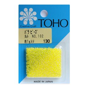 トーホー トーホー 丸小 バラビーズ 外径 約2.2mm 約7g入り No.102 スキラスター MSB-102-BA